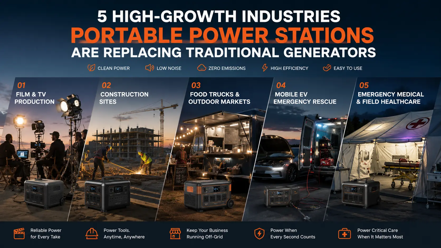 5 high‑growth industries
